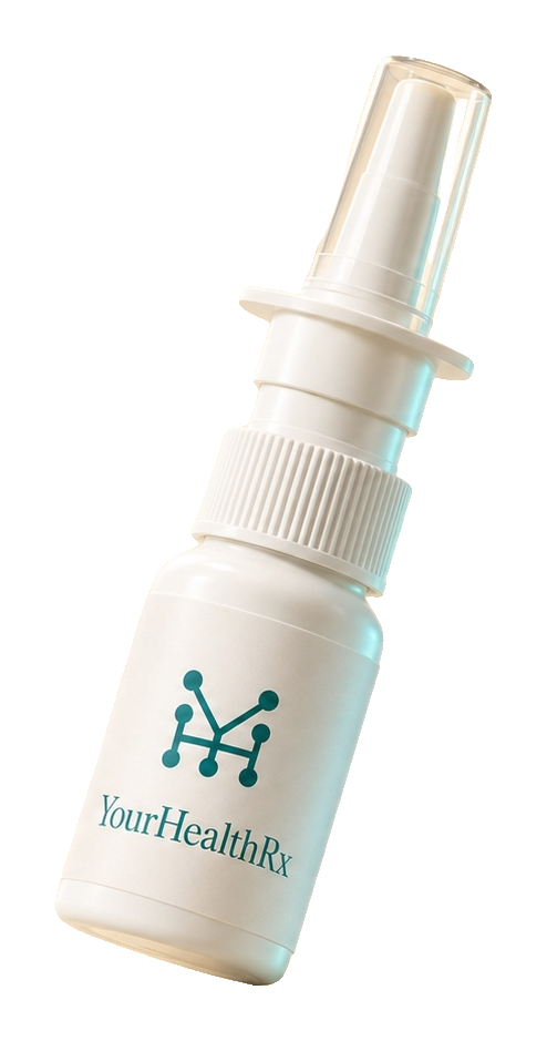 Nasal spray bottle